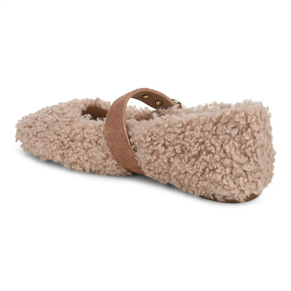 Hattie Cozy Mary Jane Flat