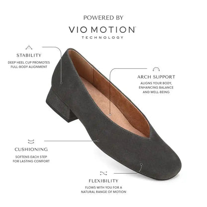 Petra Heeled Ballet Flat